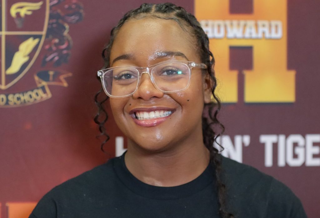 School Social Worker Week - SHAUNTIA GARNER- Howard A woman poses for a photo