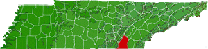Tennessee Map
