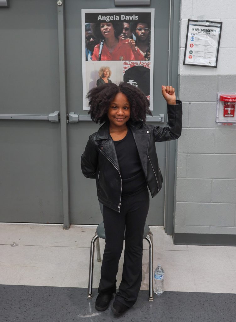 BHM Live Museum Harrison ELM-13 A student poses for a photo