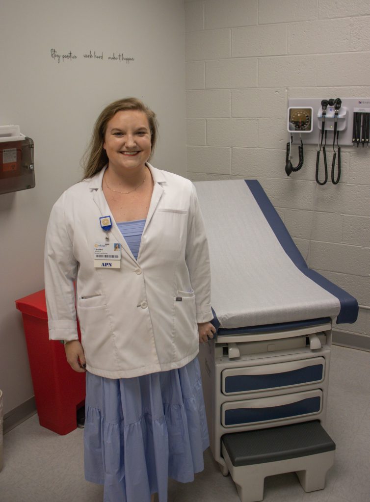 Howard Clinic-9 Advanced Practice Nurse in howard connect exam room