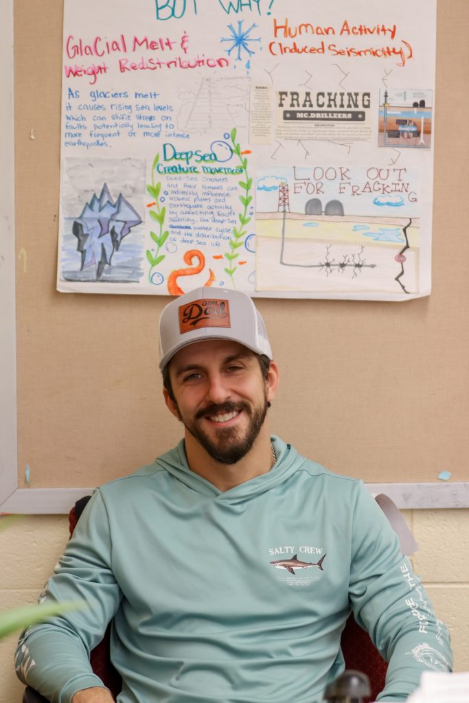 Matt Martin - Dalewood Middle School-3 A teacher poses for a photo