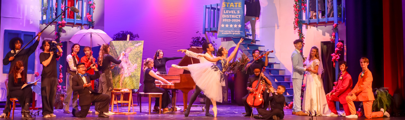 Apison Elementary School Presented 2023-2024 Level 5 Banner