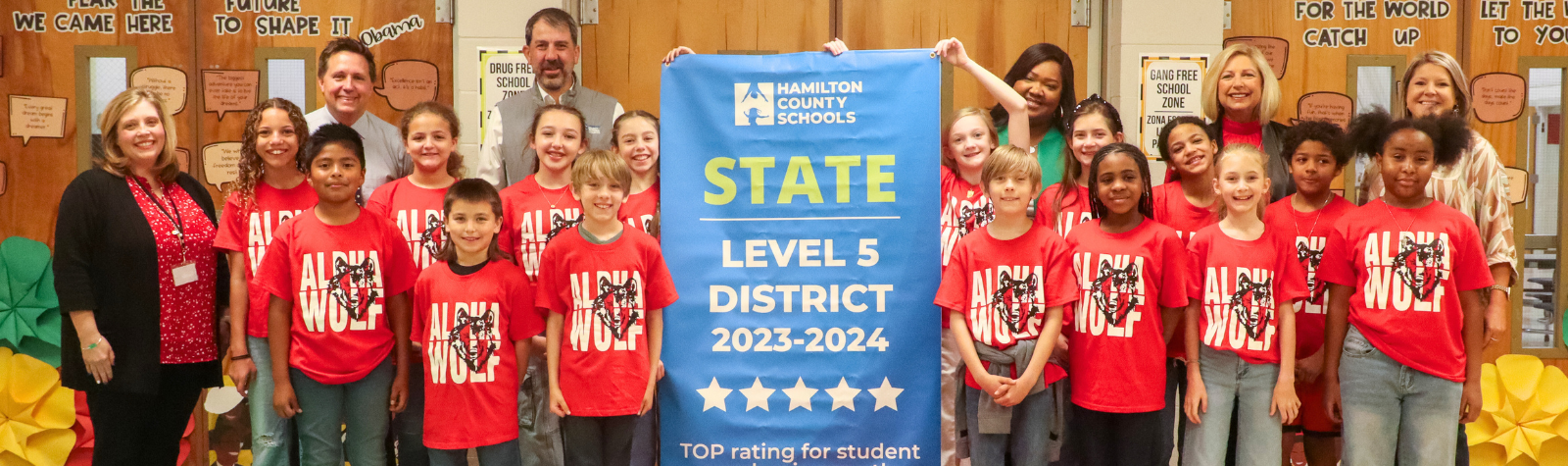 Wolftever Creek Presented 2023-2024 Level 5 Banner