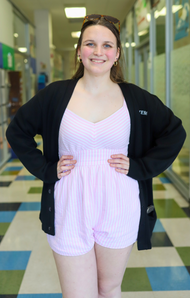 NEWSROOM COVER - Storybook Trail-7 A student poses for a photo