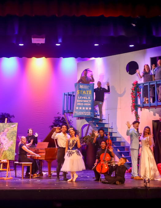 CCA Level 5 Banner celebration