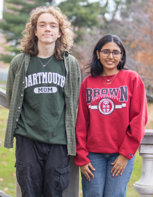 Students pose for a photo