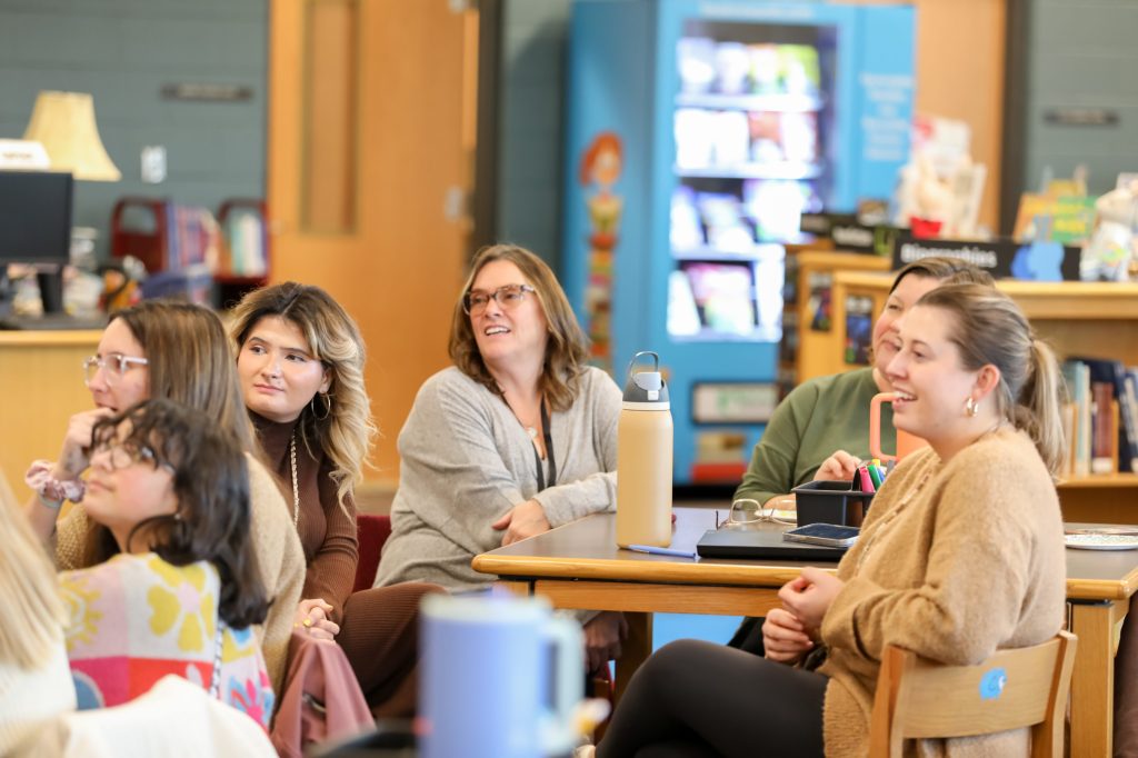 New _ Teacher Mentor Program-5 Teachers laugh