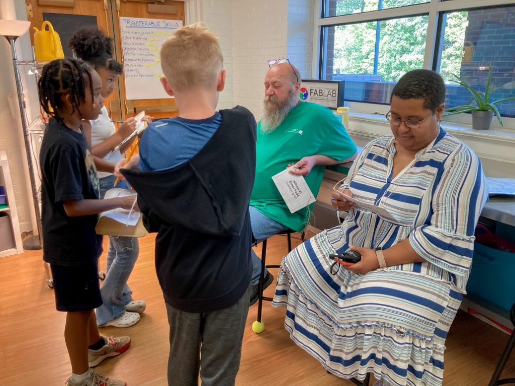 Normal Park SRD Hardy Project-3 Students with teachers