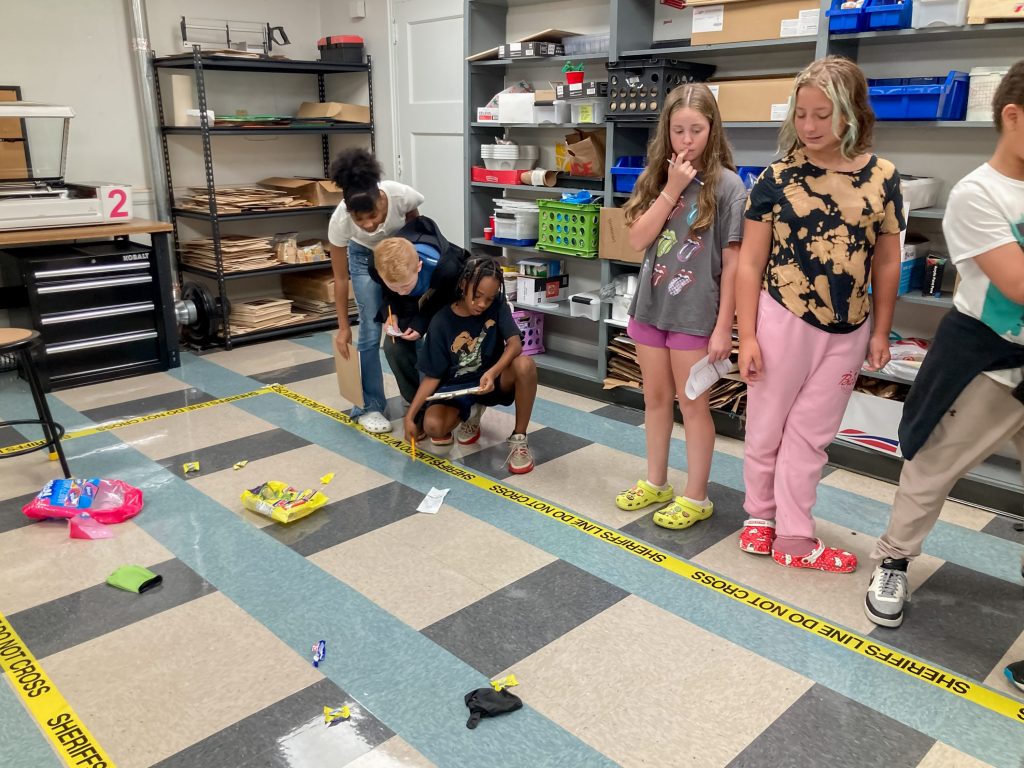 Normal Park SRD Hardy Project-4 Students learning