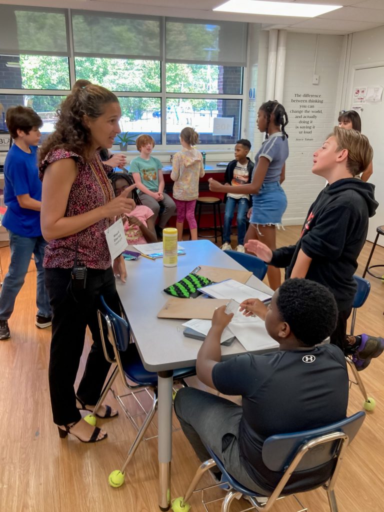 Normal Park SRD Hardy Project-6 Students learning