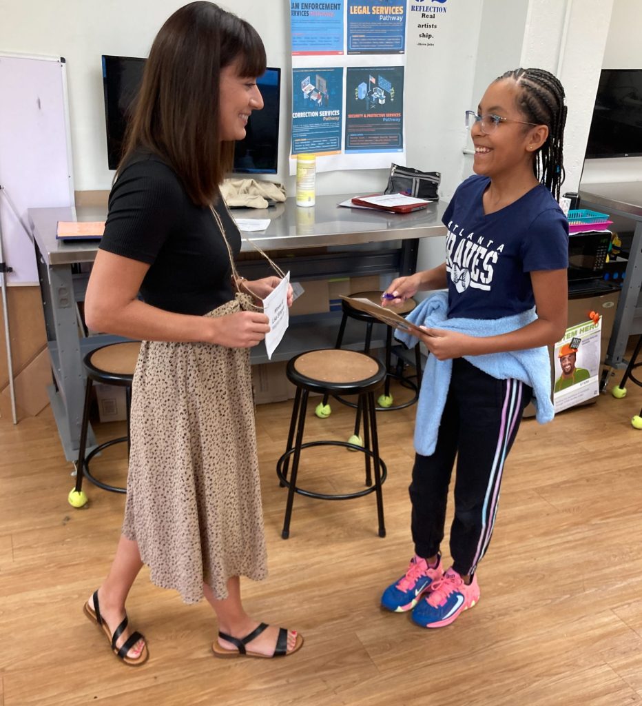 Normal Park SRD Hardy Project-7 Students learning