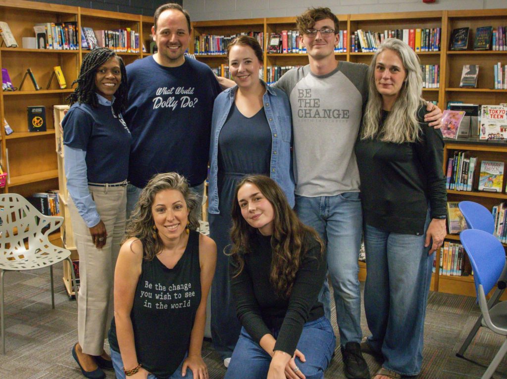 RBHS Mental Health Awareness Week-1 Be The Change singers at Red Bank High