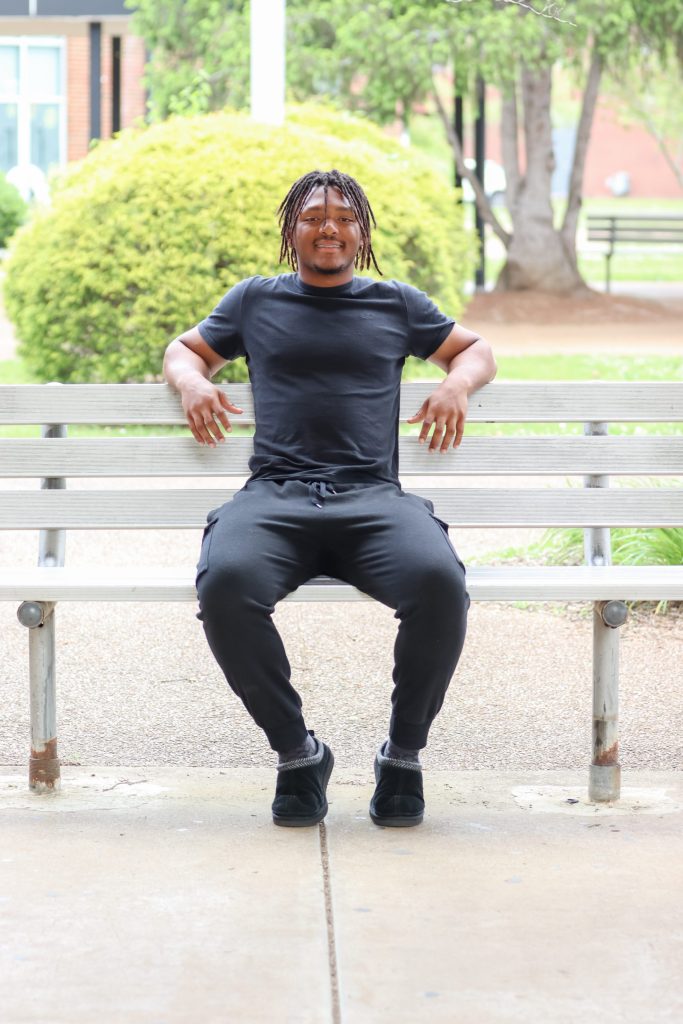 SS Hixson Adam -4 A student poses for a photo