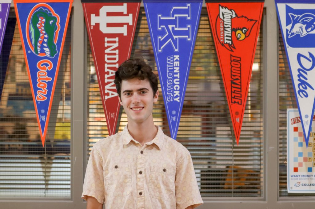 SS SMMHS Simon Lewis-2 A student poses for a photo