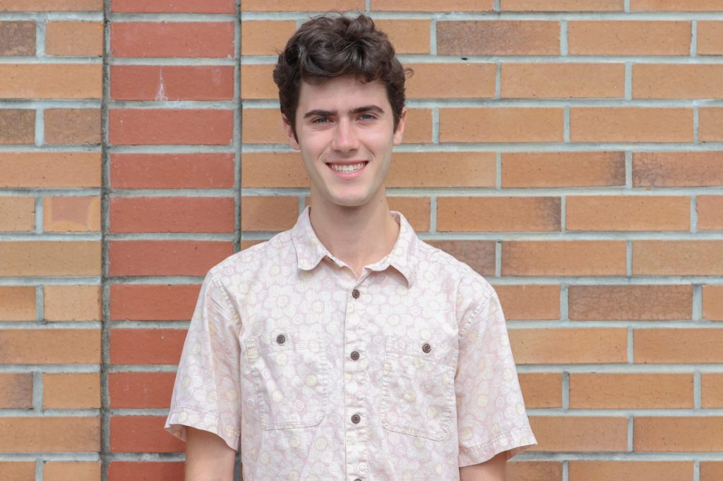 SS SMMHS Simon Lewis-3 A student poses for a photo