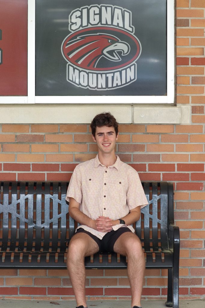 SS SMMHS Simon Lewis-5 A student poses for a photo