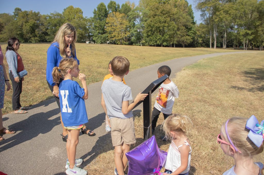 Storybook Trail 8.29.24-26 A group on the Storybook Trail