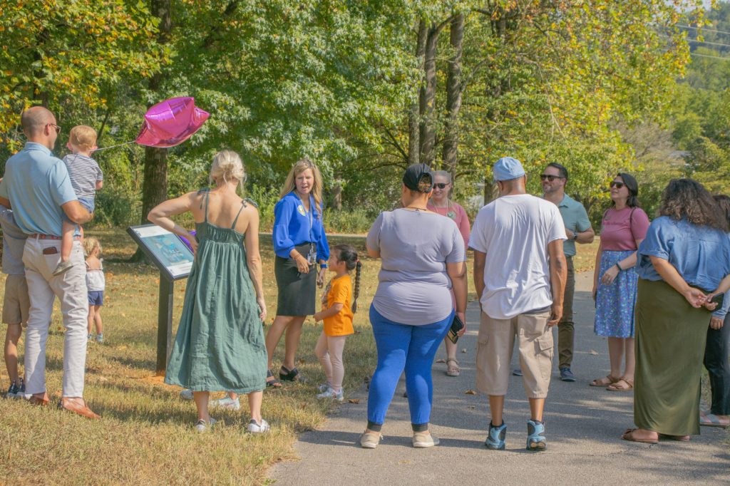 Storybook Trail 8.29.24-30 A group on the Storybook Trail