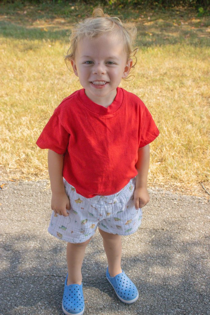 Storybook Trail 8.29.24-5 A child smiles