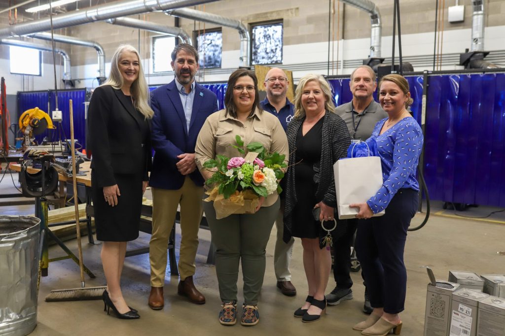 TeacherOfTheYear-25 A group poses for a photo