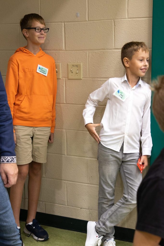 Ukraine Delegate Visits EBE-13 kids during East Brainerd Elementary Ukraine Mayor Visit