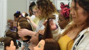 Cosmetology training.