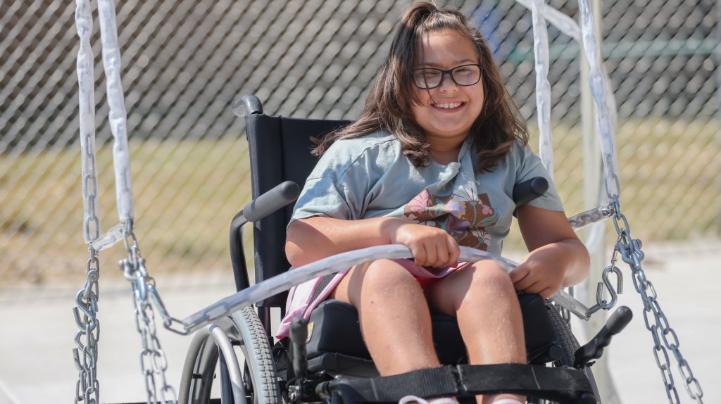 EBE Wheelchair Swing-8